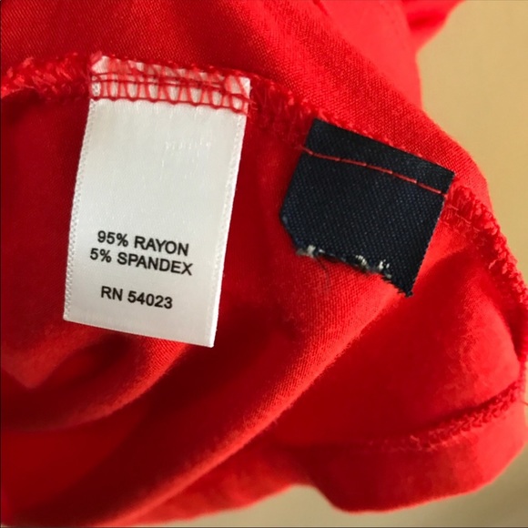 Banana Republic red top size small - Picture 7 of 8